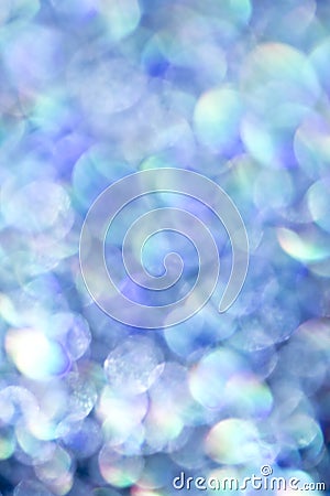 Glitter Bubble Bokeh Background Stock Photo