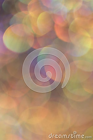 Glitter Bubble Bokeh Background Stock Photo