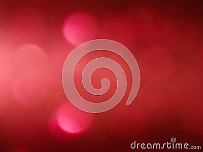 Glitter clear pattern on red defocus christmas background. Holiday boke Stock Photo