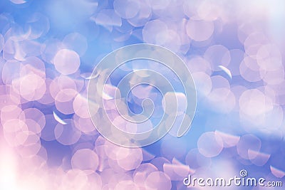 Glitter festive christmas lights background. silver and gold de Stock Photo