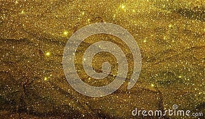 Glitter textured background template, graphics template design. Stock Photo