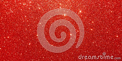 red glitter textured background. Stock Photo