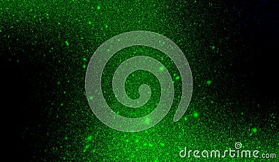 Glitter textured green and black shaded background wallpaper. Cartoon Illustration