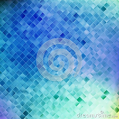 Glitters on a soft blurred background. EPS 10 Vector Illustration