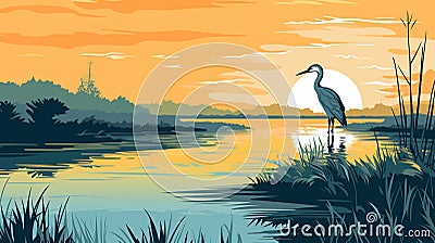 Global Biodiversity Protection Marking World Wetlands Day Stock Photo