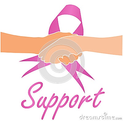 Global breast cancer awareness Vector Illustration