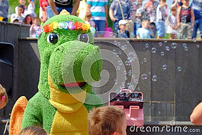 Global Bubble Parade Editorial Stock Photo