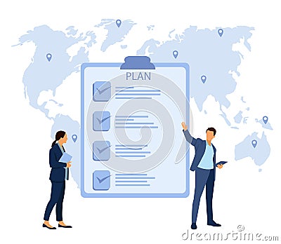 global business concept. Management strategy. Business communication. Human resources Stock Photo