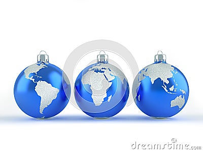 Global christmas Stock Photo