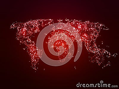 Global Christmas Stock Photo