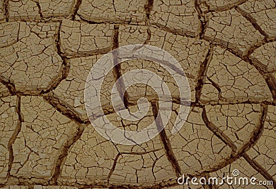 Global Clima Change: Dry earth, no water, desert Stock Photo