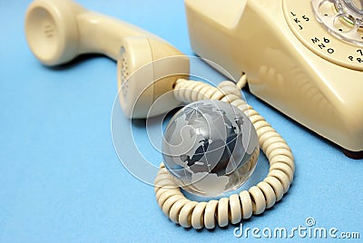 Global Communications Stock Photo