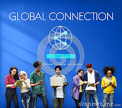 Global Connection Accessible Internet Technology Concept Stock Photo