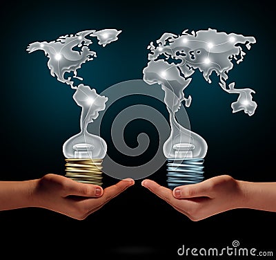 Global Creativity Stock Photo