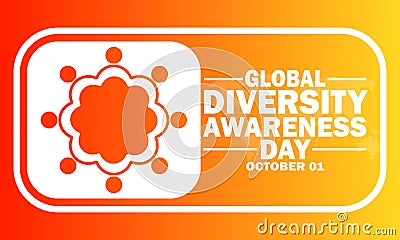 Global Diversity Awareness Day Vector Template Design Illustration Vector Illustration