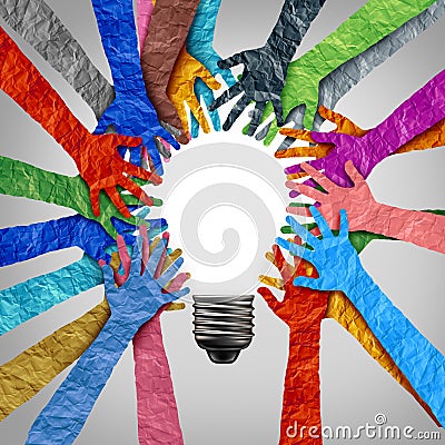 Global Diversity Ideas Stock Photo