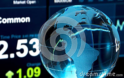 Global Finance Stock Photo