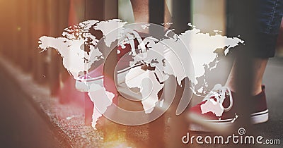 Global Globalization Networking International Concept Stock Photo