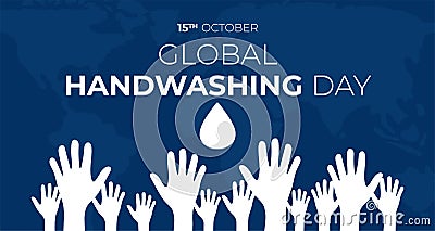 Global Handwashing Day Background Illustration Vector Illustration