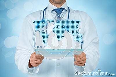 Global healthcare Stock Photo