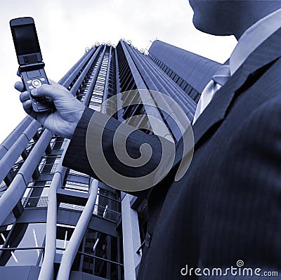 Global interaction Stock Photo