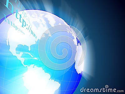 Global internet Stock Photo