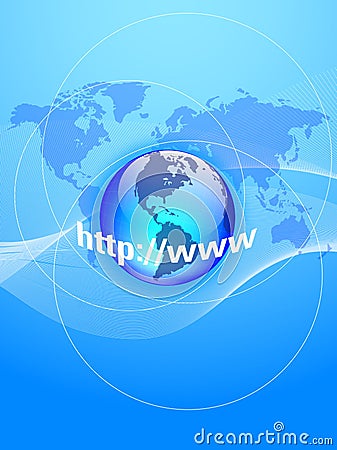 Global internet Stock Photo