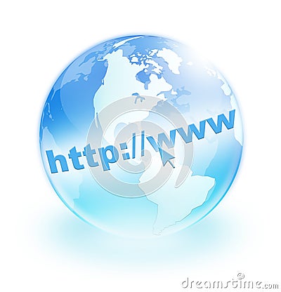 Global internet Stock Photo