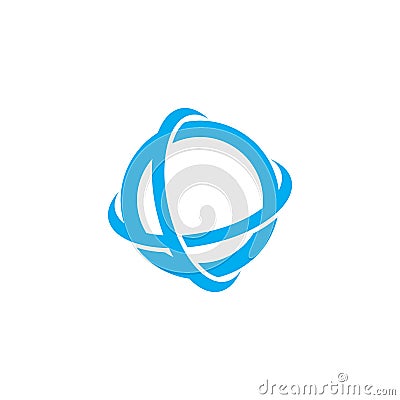 Global logo vector template icon illustration Vector Illustration