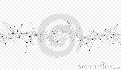 Global network connection banner design template idea. Header social network communication in the global business Vector Illustration