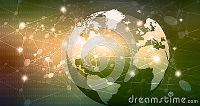 Global Networks concept Stock Photo