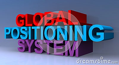 Global positioning system Stock Photo