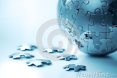 Global strategy Stock Photo