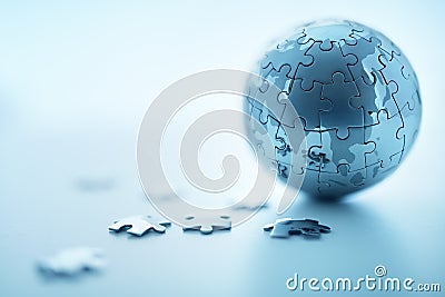 Global strategy Stock Photo