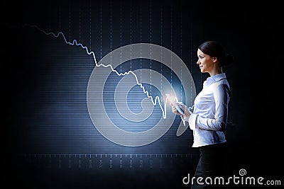 Global technologies concept . Mixed media Stock Photo