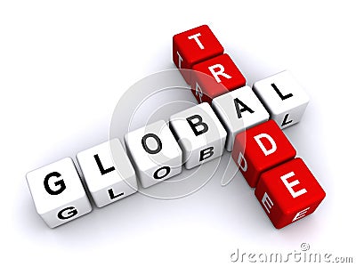 Global trade Stock Photo