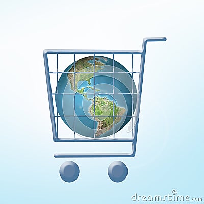 Global trading Stock Photo