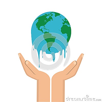 Global warming design Vector Illustration