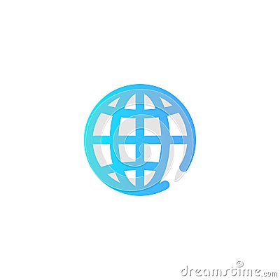 Global warming vector icon sign symbol Vector Illustration