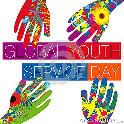 Global Youth Service Day Stock Photo