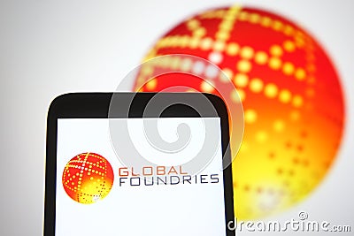 GlobalFoundries Inc. logo Cartoon Illustration