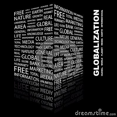 GLOBALIZATION. Vector Illustration