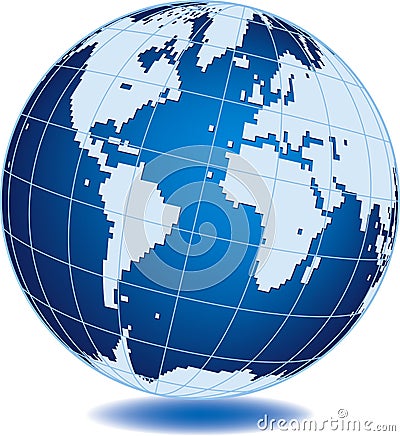 Globe Vector Illustration