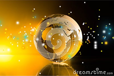 Globe Stock Photo