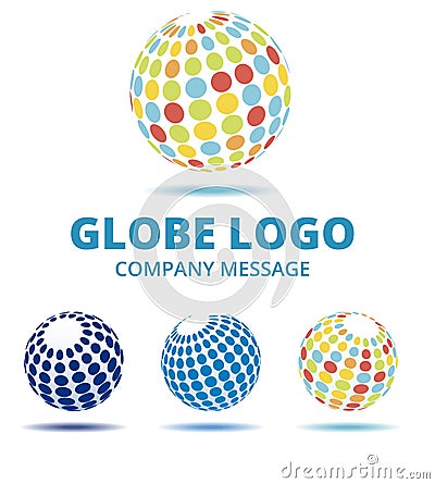 Globe Logo Vector Illustration