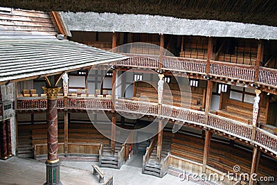 The Globe Theatre, London Stock Photo