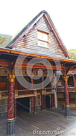 Globe Theatre Stock Photo