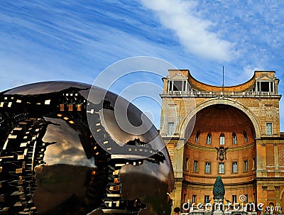 Globe in the Vatican Museum Editorial Stock Photo