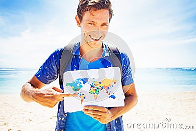 Globetrotter Stock Photo