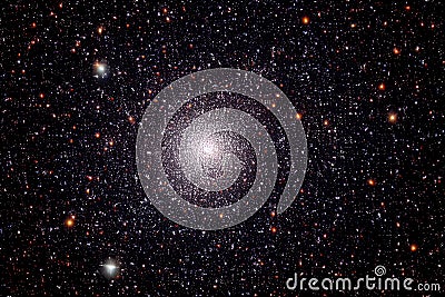 Globular Cluster. Generative Artificial Intelligence Stock Photo
